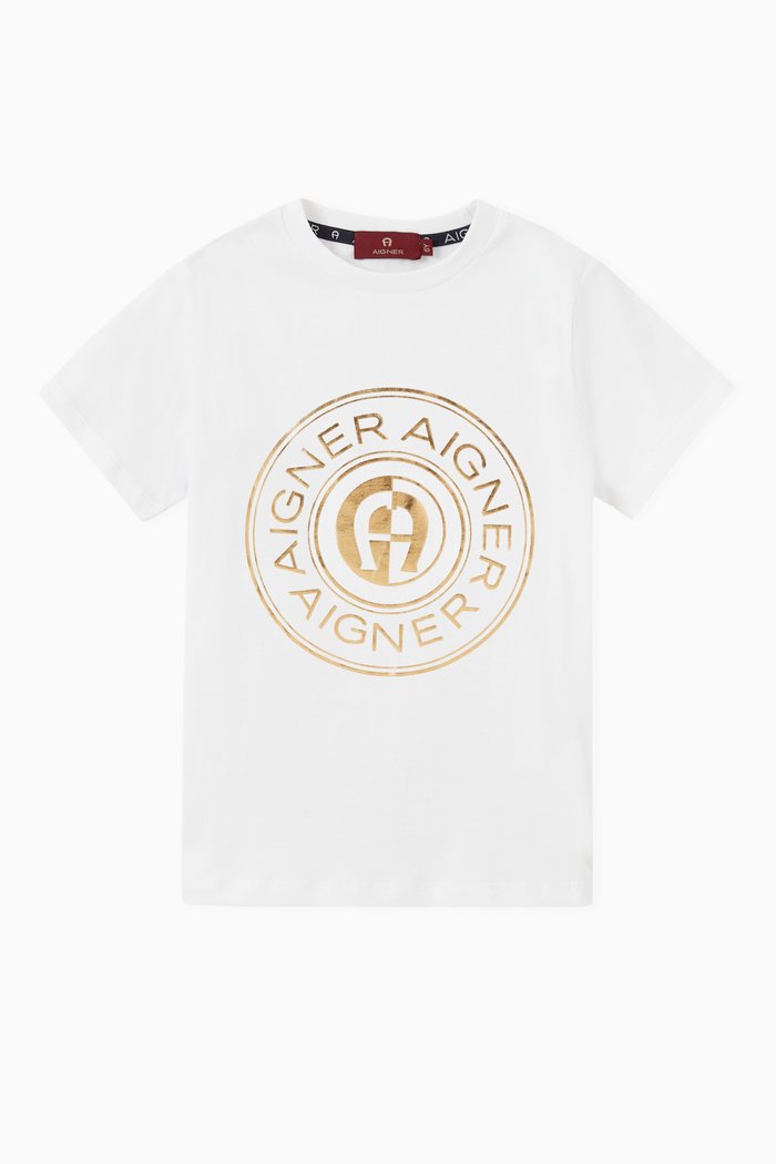 

Logo T-shirt in Jersey, White