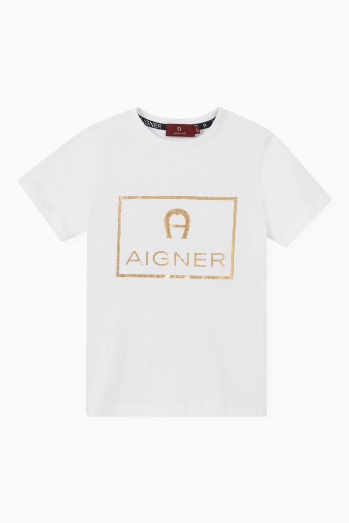 

Logo T-shirt in Jersey, White