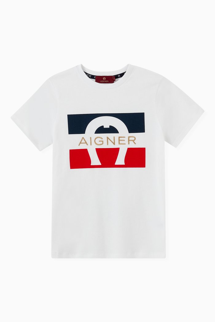 

Logo T-shirt in Jersey, White