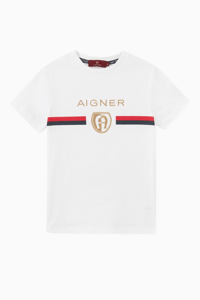 

Logo T-shirt in Jersey, White