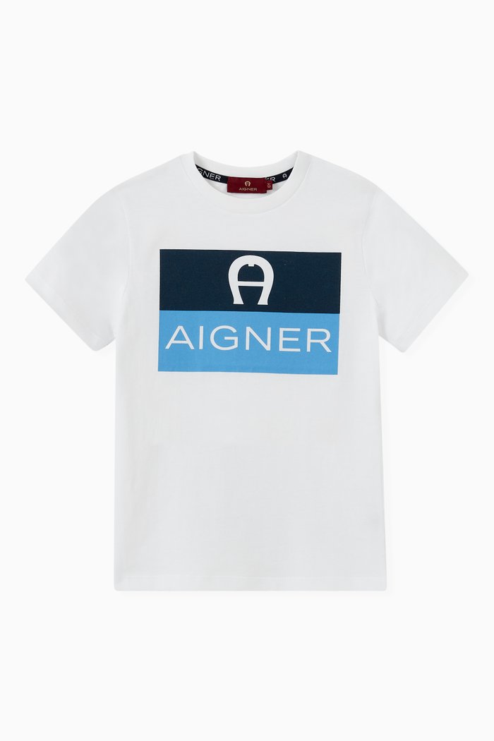 

Logo T-shirt in Jersey, White