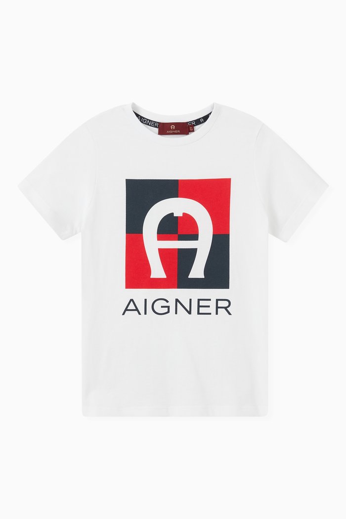 

Logo T-shirt in Jersey, White