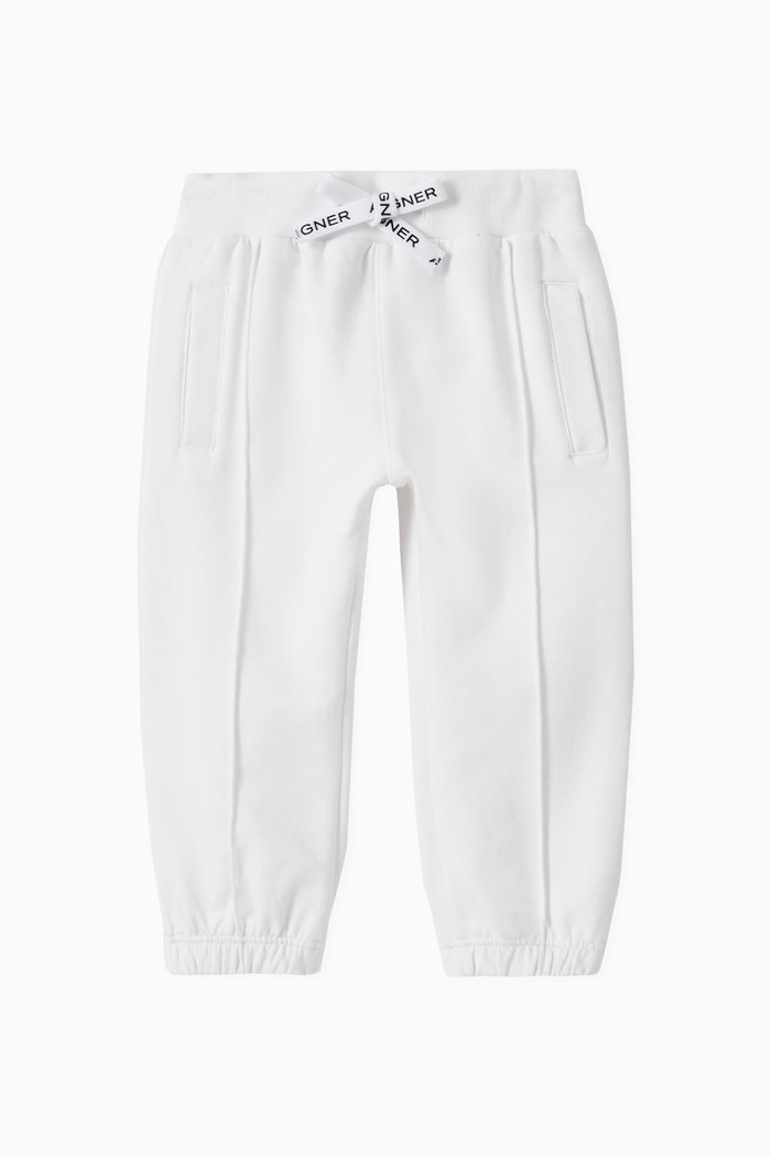 

Logo Sweatpants in Cotton, White