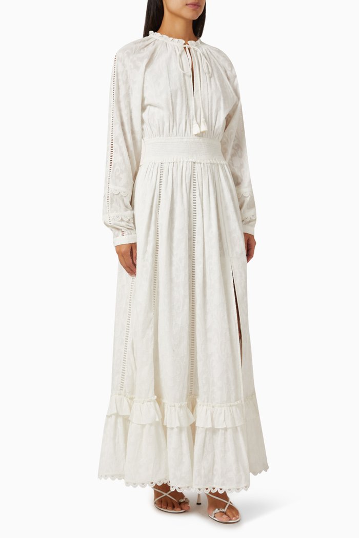 

Mavi Maxi Dress in Cotton, White
