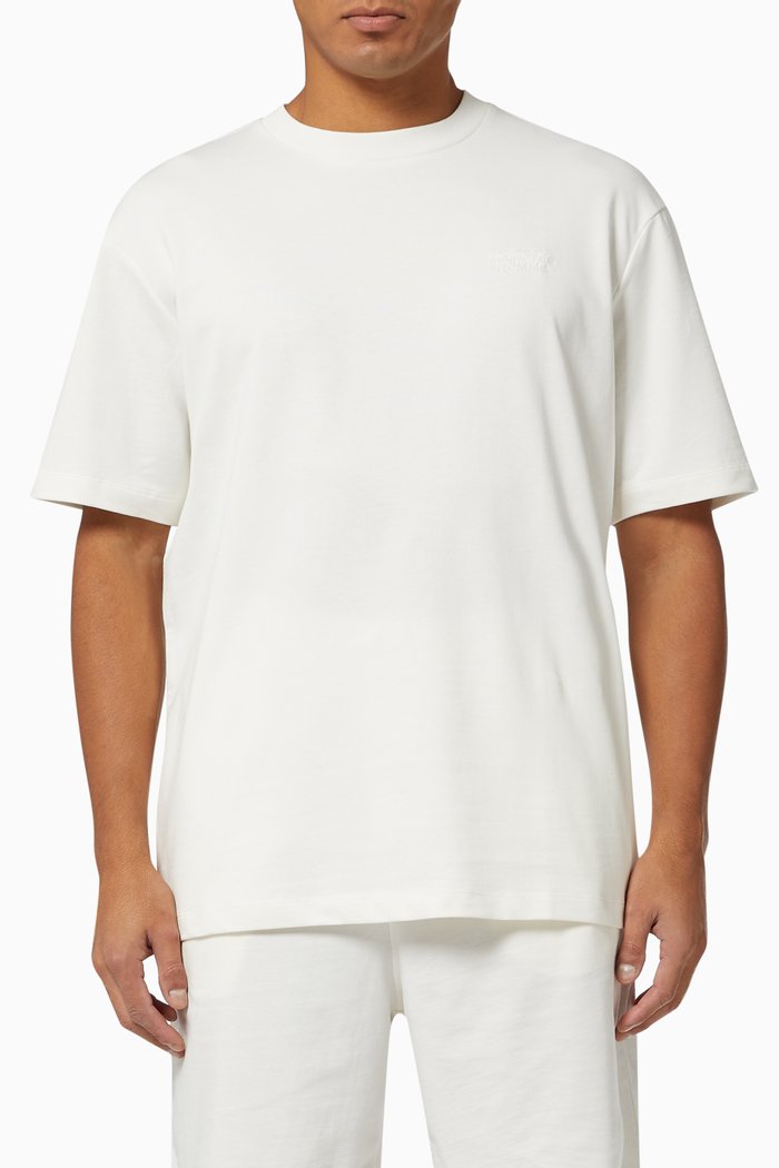 

Loose Fit T-shirt in Organic Cotton, Neutral
