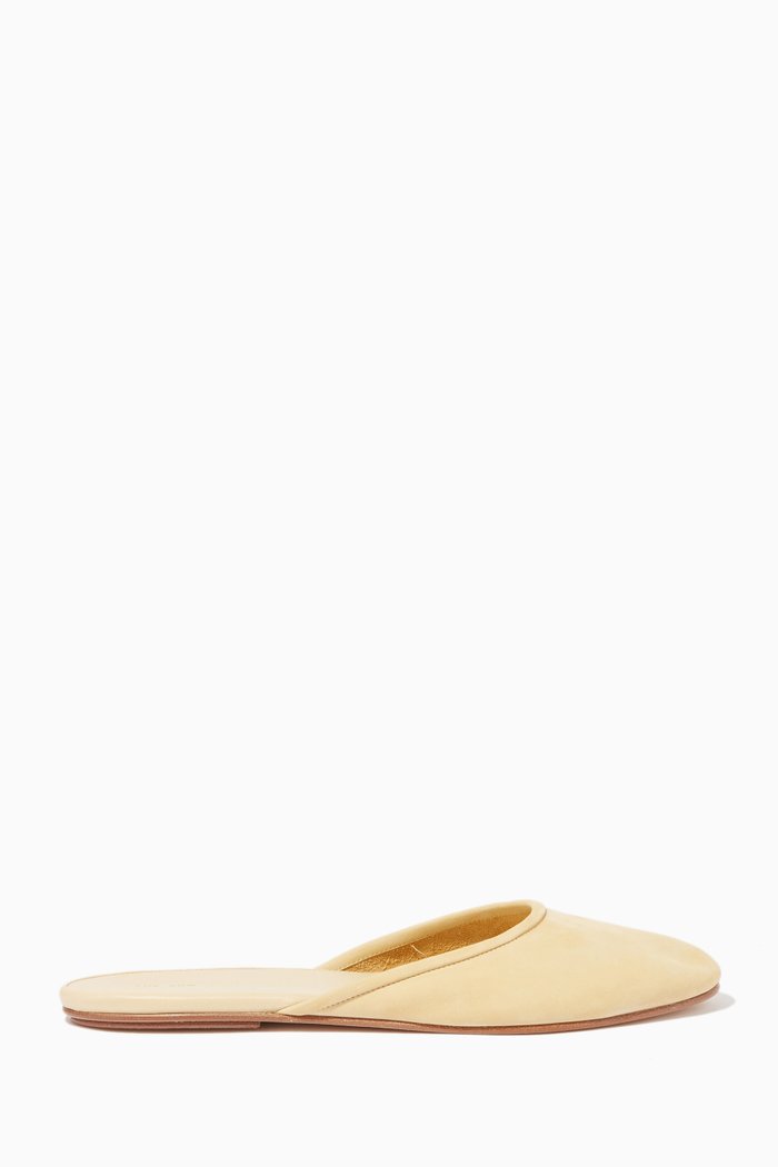 

Sleeper Mules in Suede, Neutral