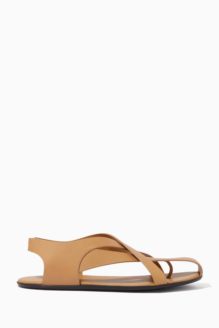 

Spider Sandals in Leather, Neutral