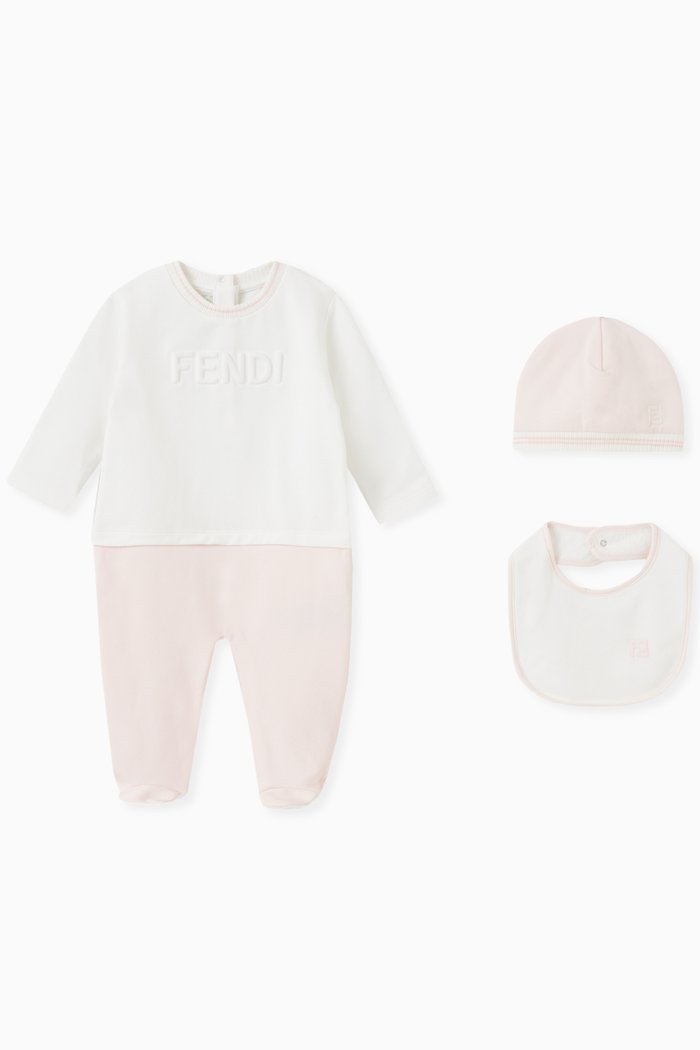 

Baby Kit in Stretch Cotton, Pink