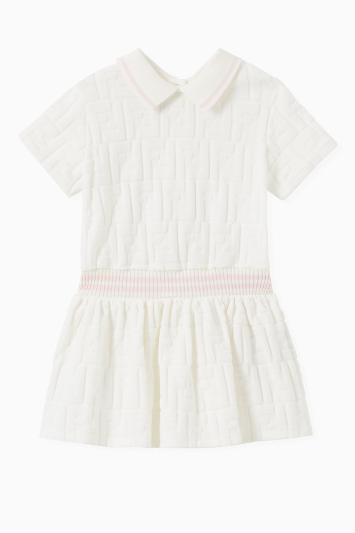 

Shirt Dress in FF Chenille, Pink