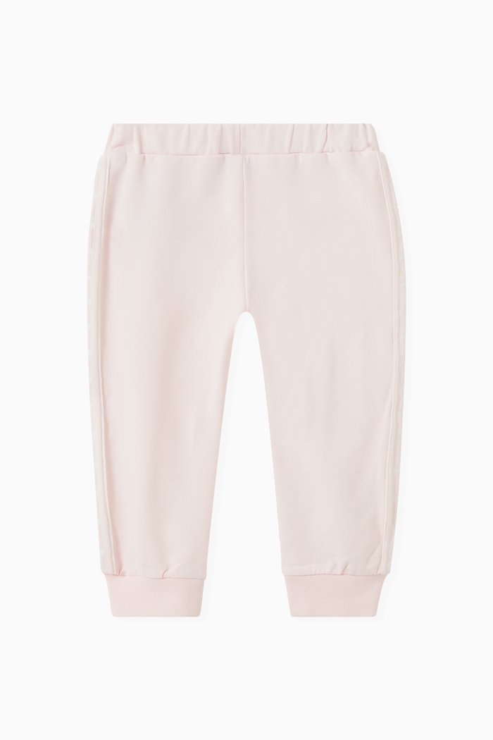 

FF Tape Sweatpants in Cotton, Pink
