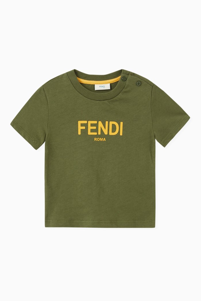 

Logo T-shirt in Jersey, Green