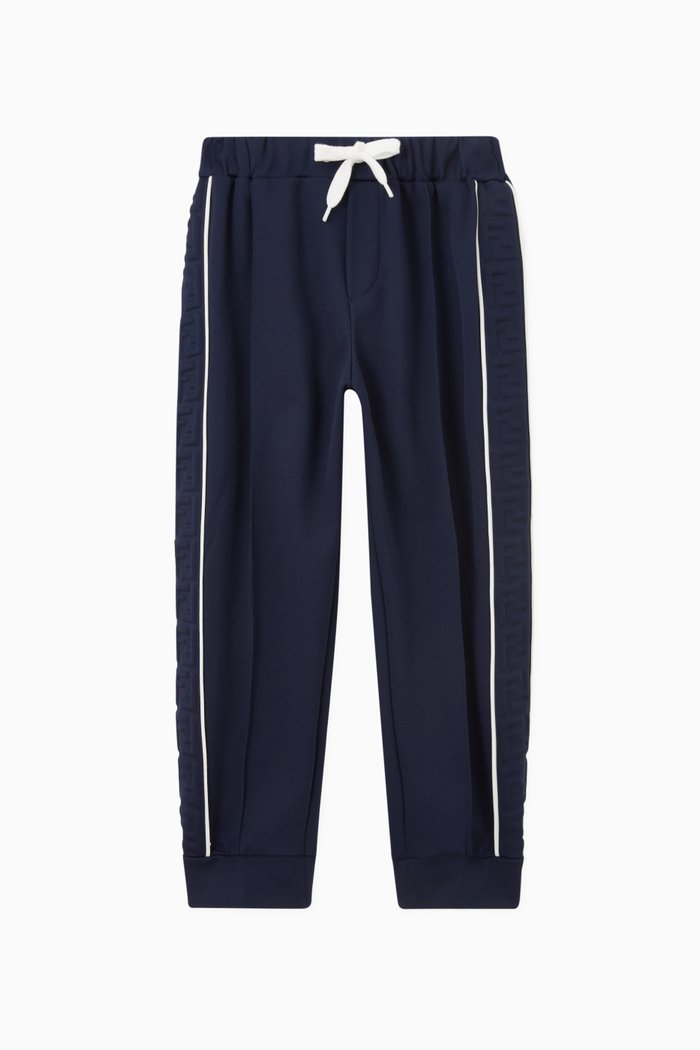 

FF Tape Sweatpants in Cotton, Blue