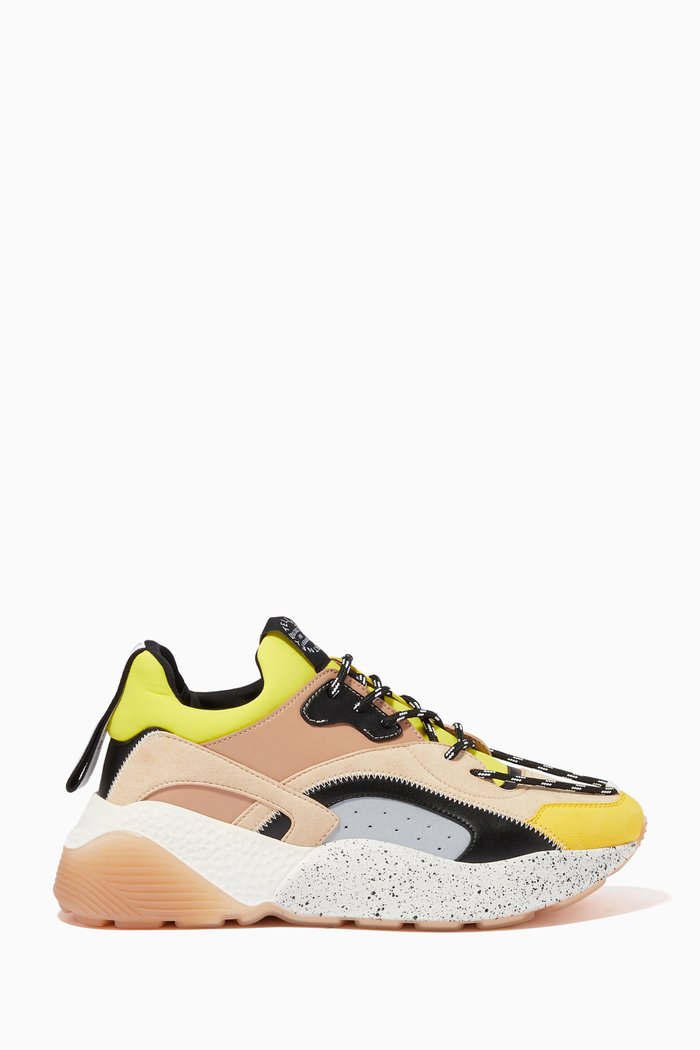 

Eclypse Sneakers in Faux Suede, Multicolour