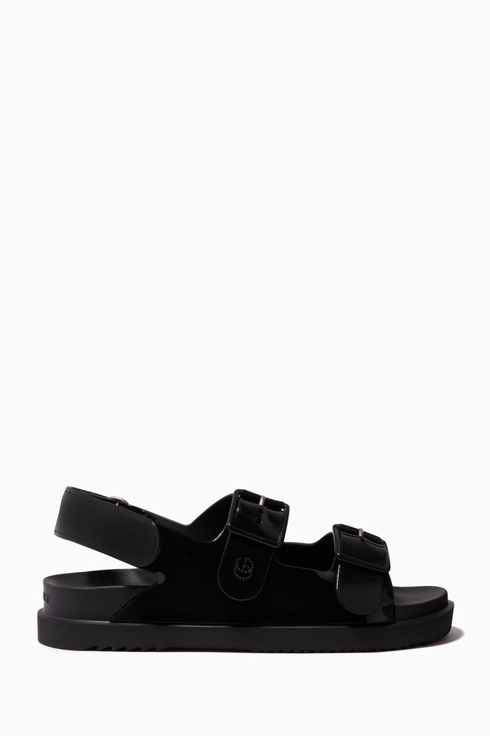 

Isla Sandals in Rubber, Black