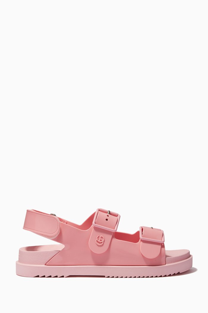 Isla Sandals in Rubber, Pink
