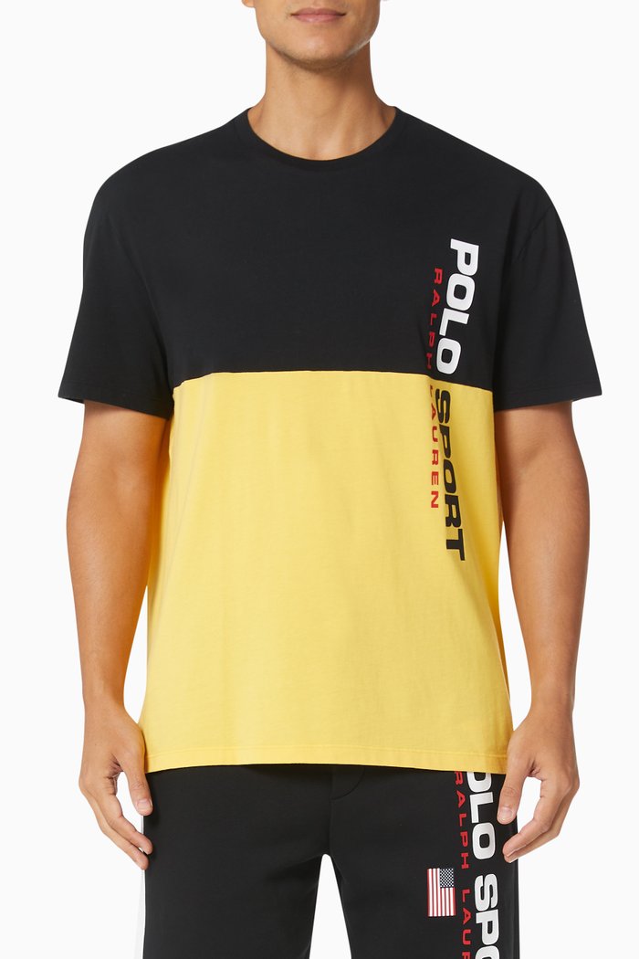 

Polo Sport Classic Fit T-Shirt in Cotton Jersey, Black