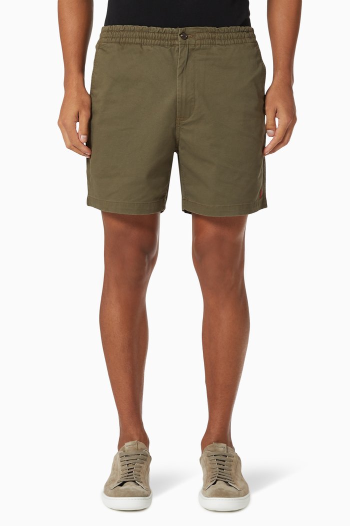 

6-Inch Polo Prepster Shorts in Stretch Cotton Twill, Green