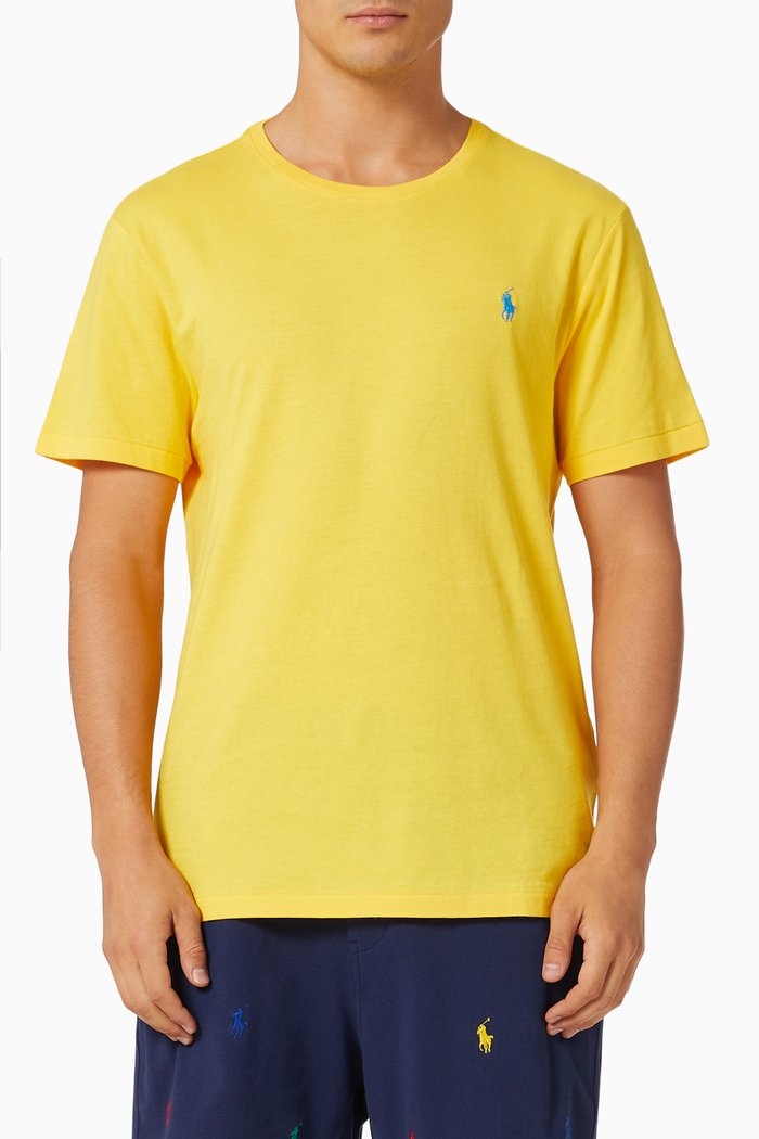 

Custom Slim Fit T-shirt in Cotton, Yellow