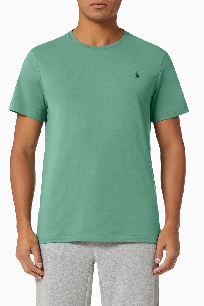 

Custom Slim Fit T-shirt in Cotton, Green