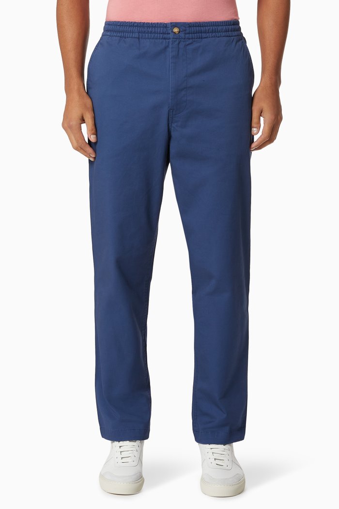 

Polo Prepster Pants in Stretch Cotton Twill, Blue