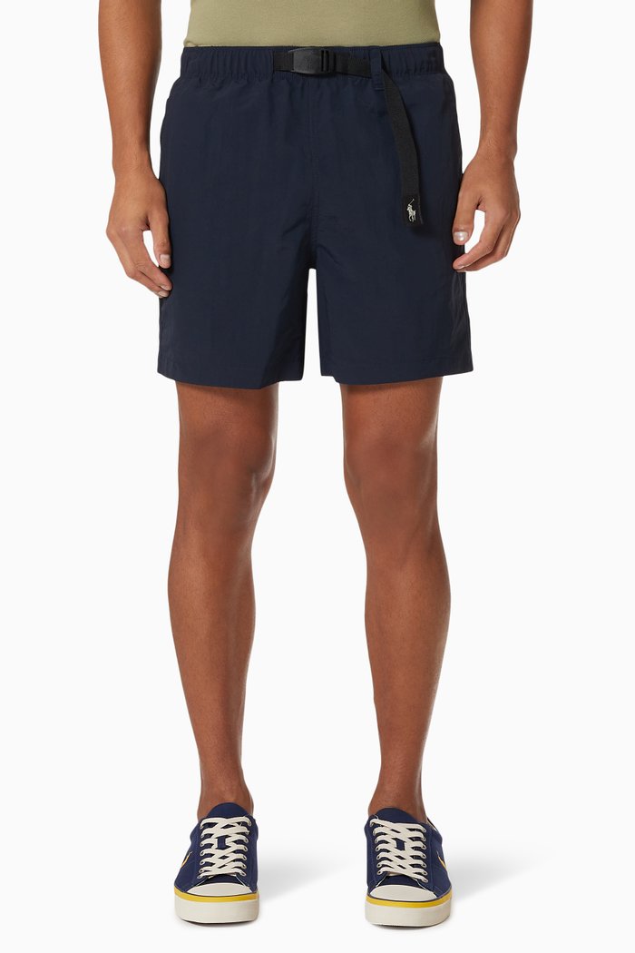 

Lightweight Hiking Shorts in Recycled Nylon, Blue