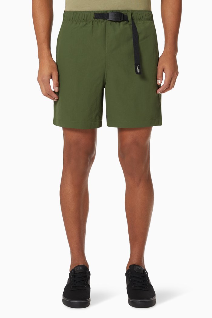 

Lightweight Hiking Shorts in Recycled Nylon, Green