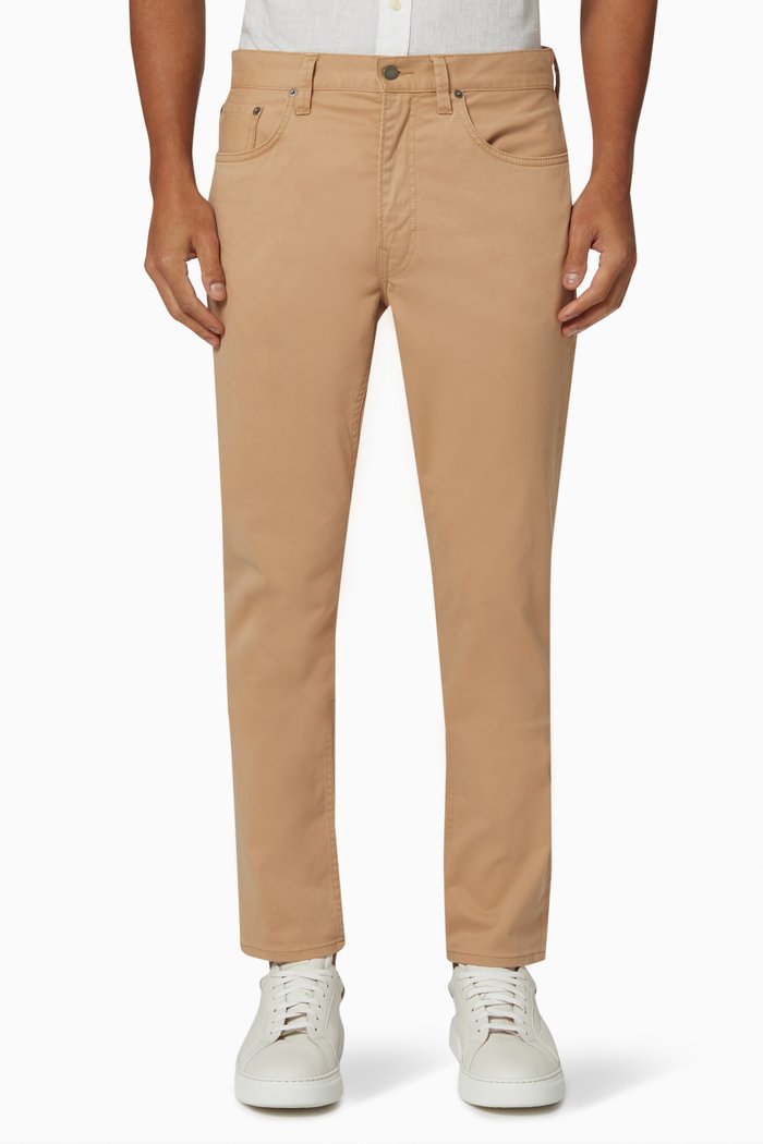 

Sullivan Slim Jeans in Stretch Cotton Denim, Neutral