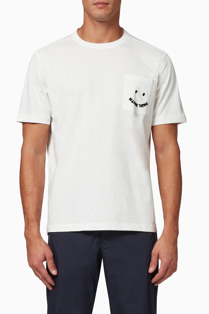 

Happy Pocket T-shirt in Organic Cotton Jersey, Neutral