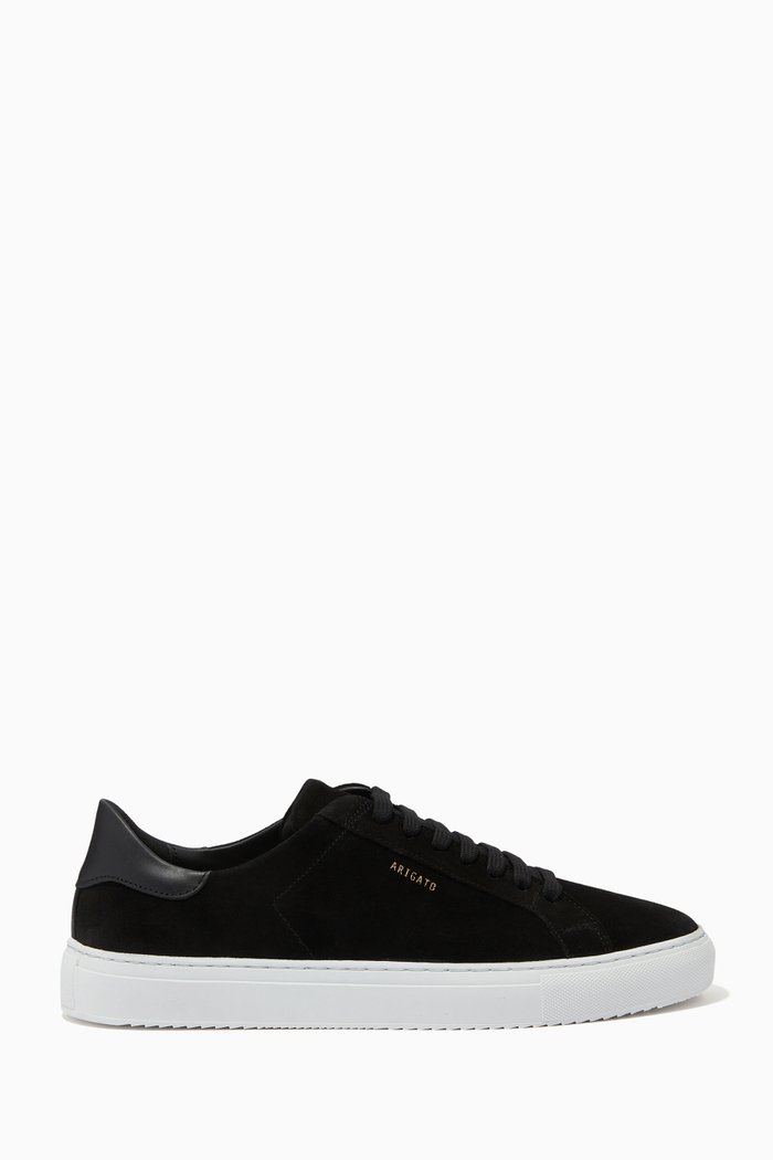 Clean 90 Sneakers in Suede, Black