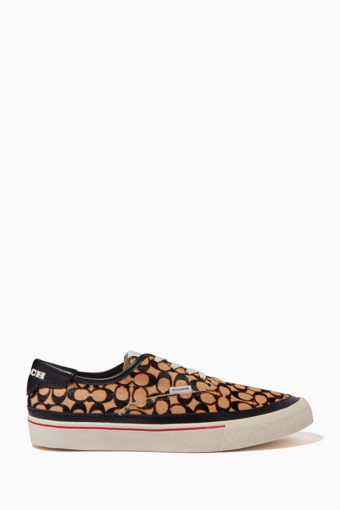 Citysole Skate Sneakers in Signature Haircalf & Leather, Multicolour
