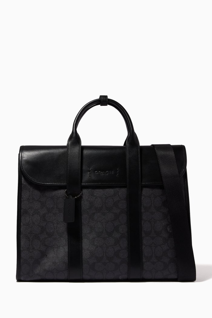 

Gotham Portfolio in Signature Canvas, Black