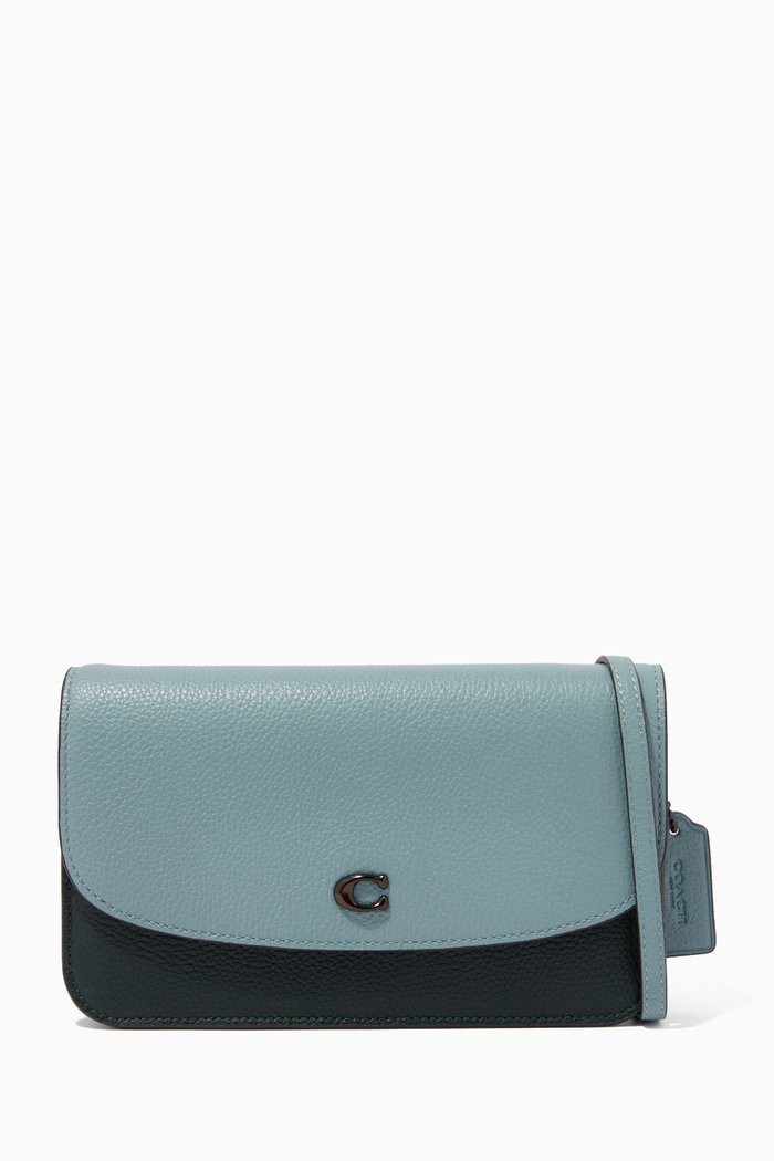 

Hayden Crossbody in Colour-block Pebble Leather, Multicolor