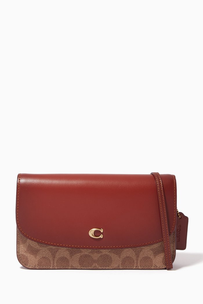 

Hayden Crossbody in Signature Canvas, Brown
