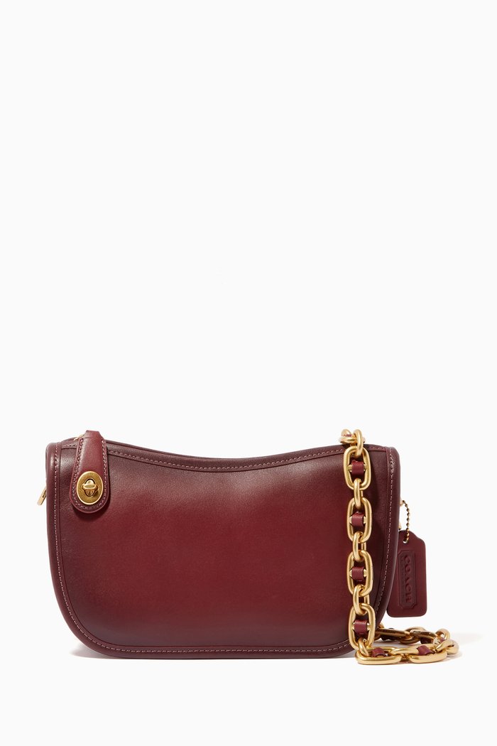 

Swinger Bag in Leather, Red