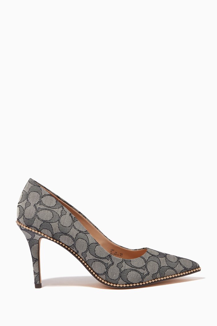 

Waverly Pumps in Signature Jacquard, Blue