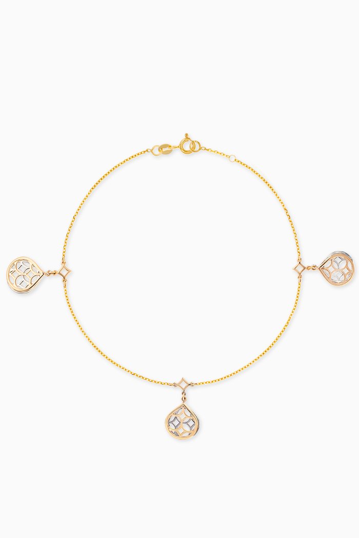 

Al Qasr Bracelet in 18kt Gold, Yellow