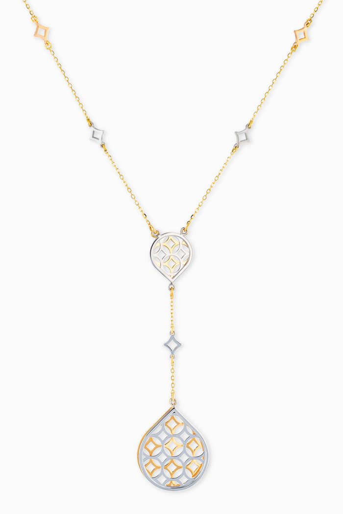 

Al Qasr Necklace in 18kt Rose & White Gold, Rose gold