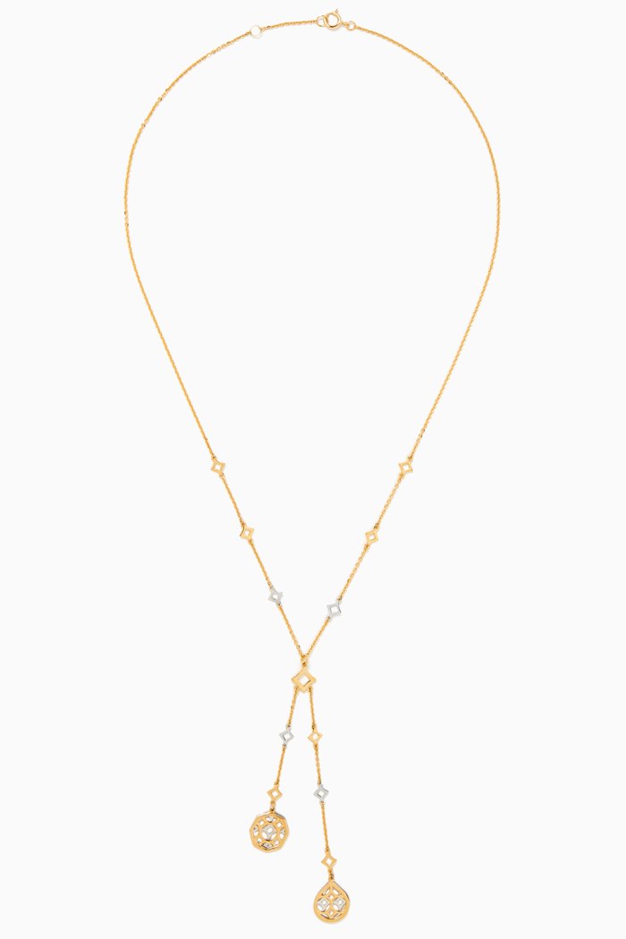 

Al Qasr Necklace in 18kt Rose & White Gold, Rose gold