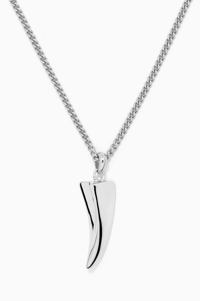 

Tiger Claw Necklace in Sterling Silver