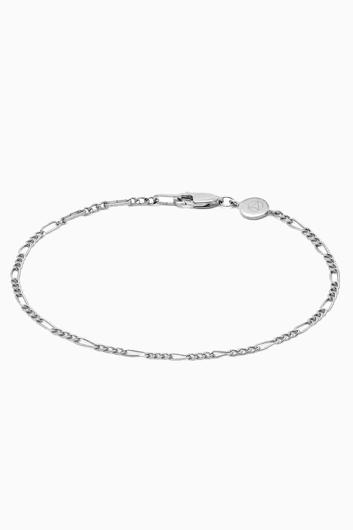 

Figaro Chain Bracelet in Sterling Silver