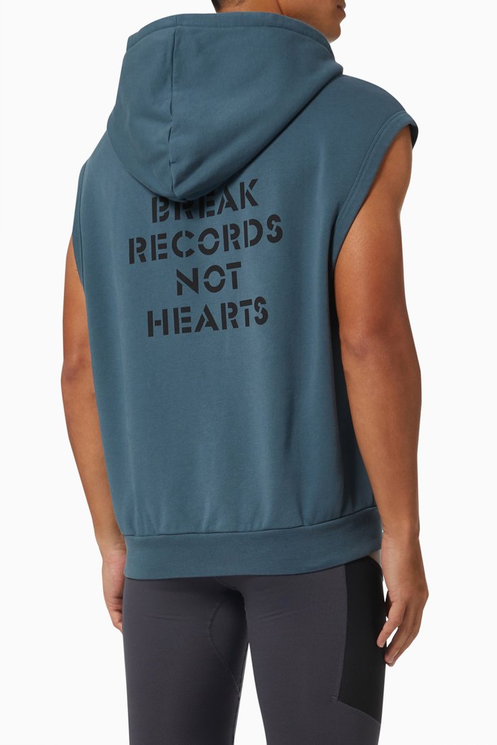 

Boxing Hoodie in Organic Cotton, Grey
