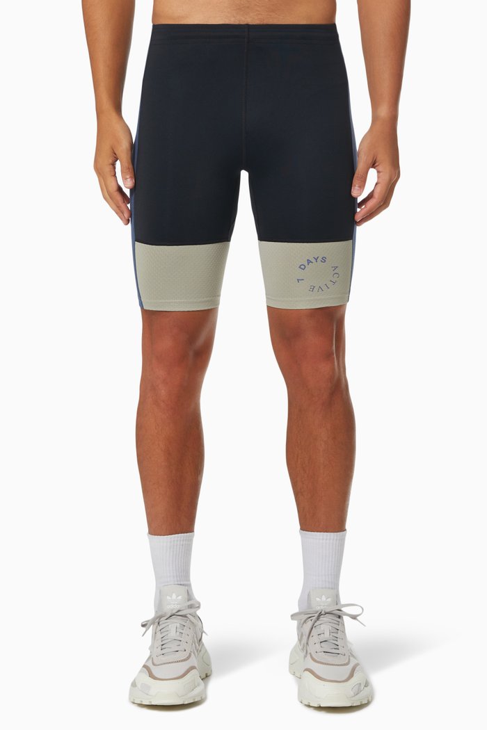 

Combo Sprint Shorts in Stretch Nylon, Black