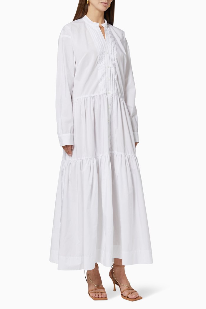 

Blythe Maxi Dress in Cotton, Neutral