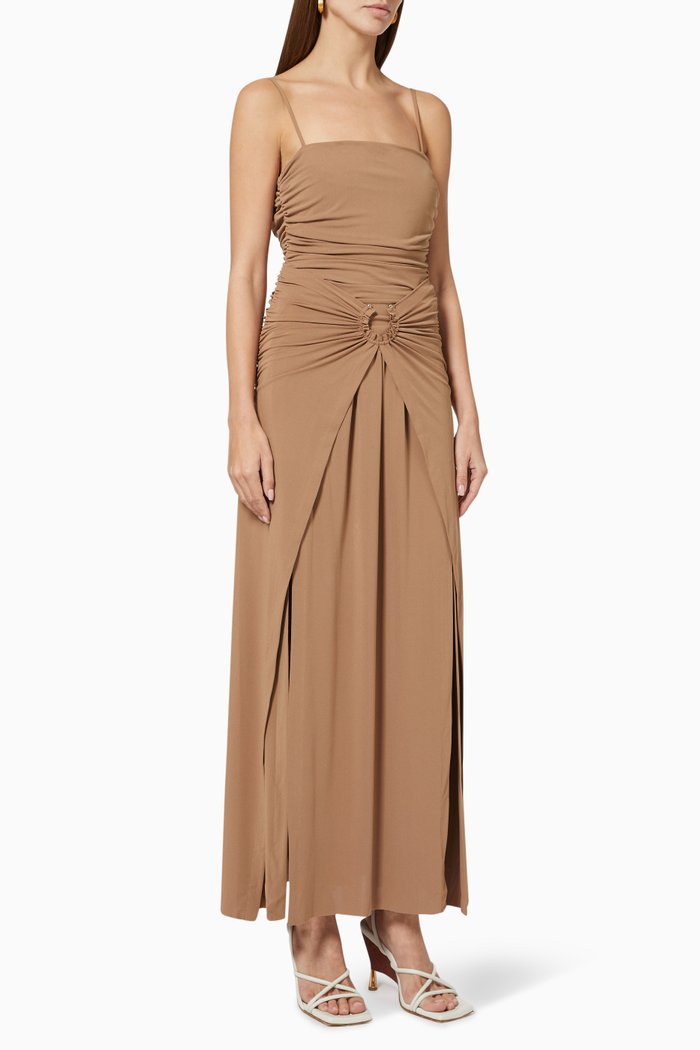

Vixen Maxi Dress, Brown