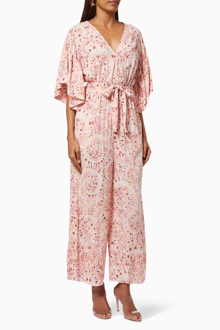

Maeve Jumpsuit in Cotton, Pink