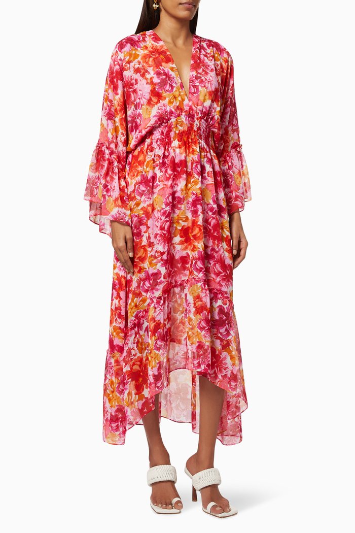 

Shadi Dress in Chiffon, Multicolour