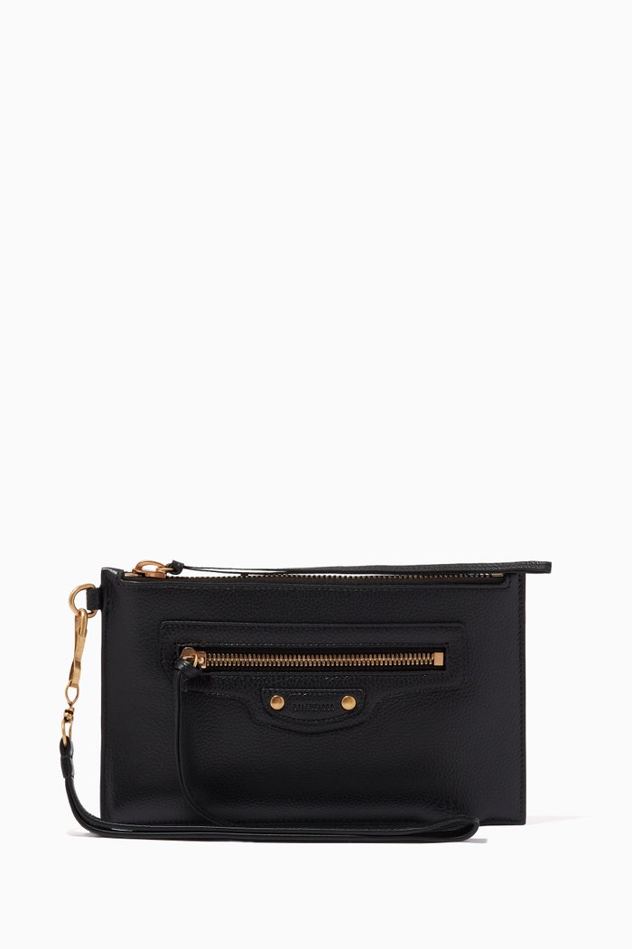 

Neo Classic XS Pouch in Grained Calfskin, Black