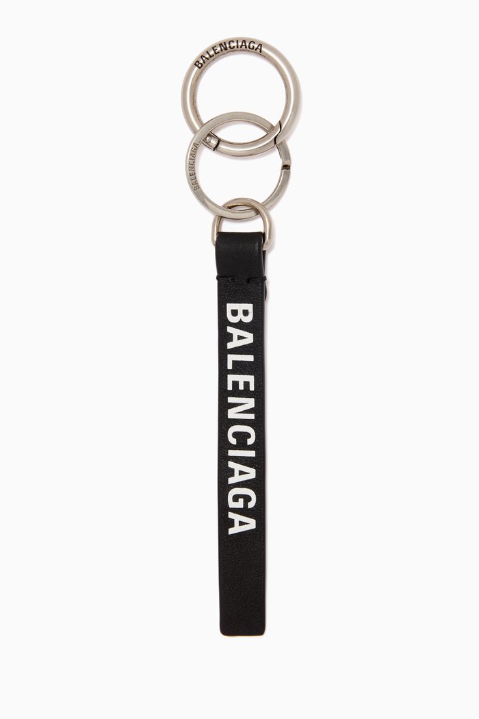 

Everyday Keyring in Calfskin, Black