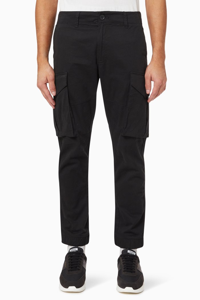 

Cargo Pants in Cotton, Black
