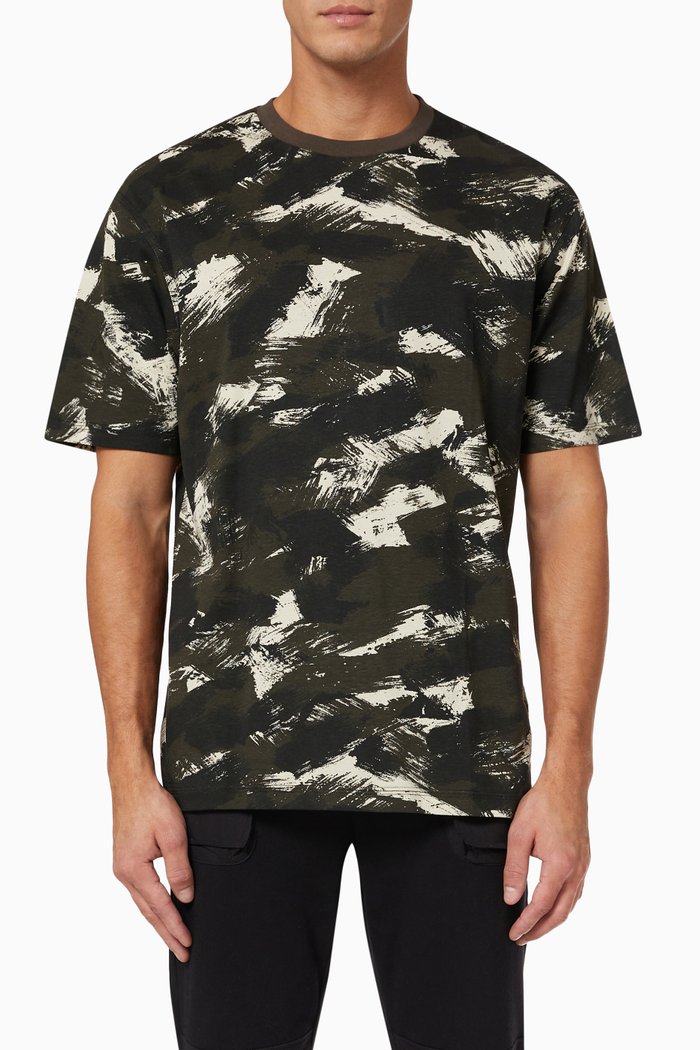 

Onfisher Life T-shirt in Cotton Jersey, Grey